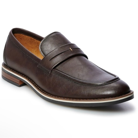 Apt. 9® Cedrick Men's
Dress Loafers Mens Brown Shoes size 11.5 ortholite eco - Picture 1 of 8